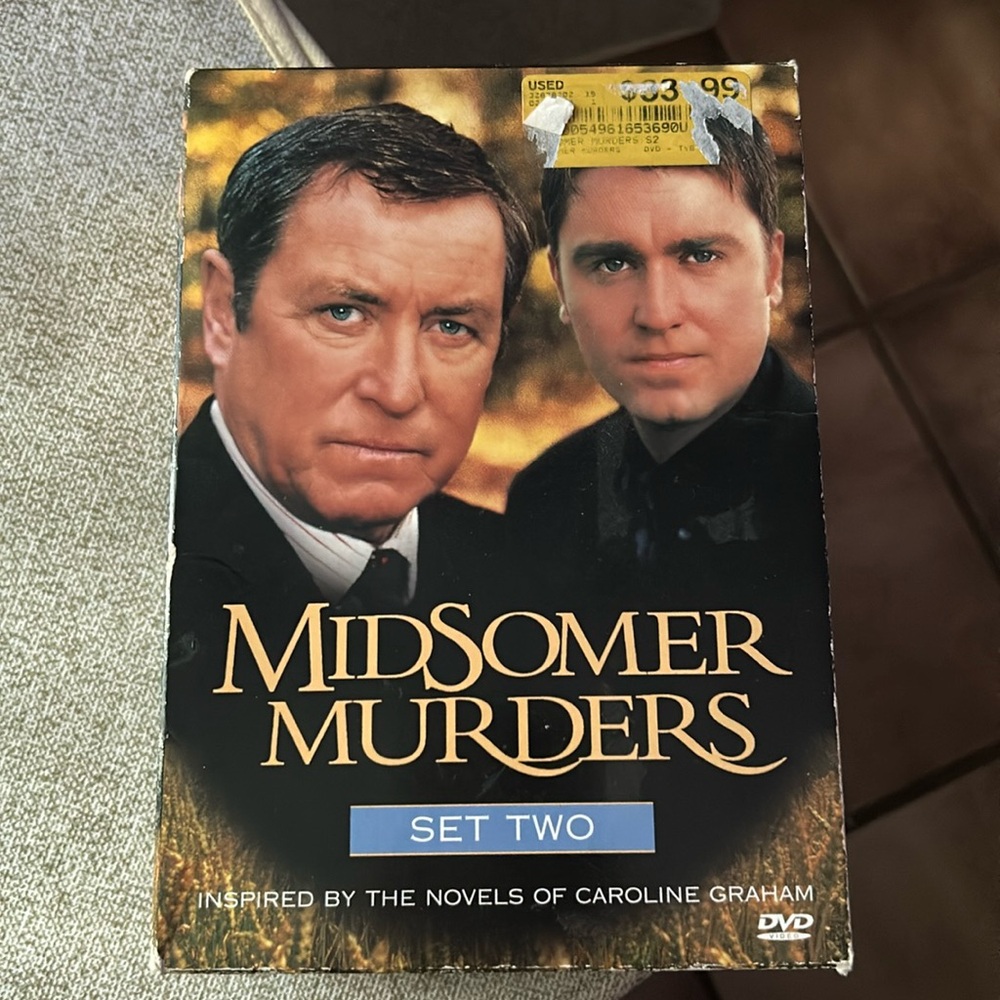 MIDSOMER MURDERS Set Two Box Set on DVD